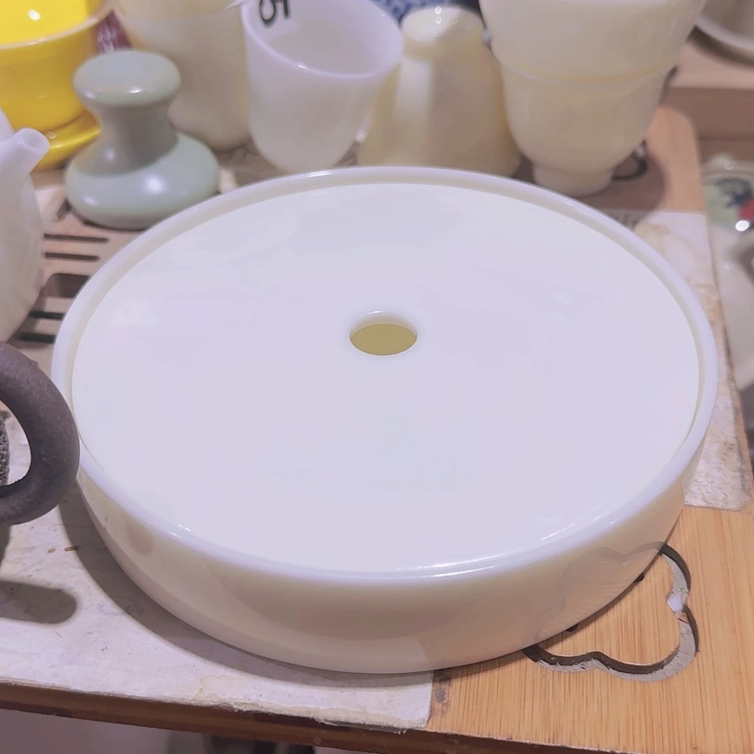 瓷片瑕疵茶具，介意勿拍