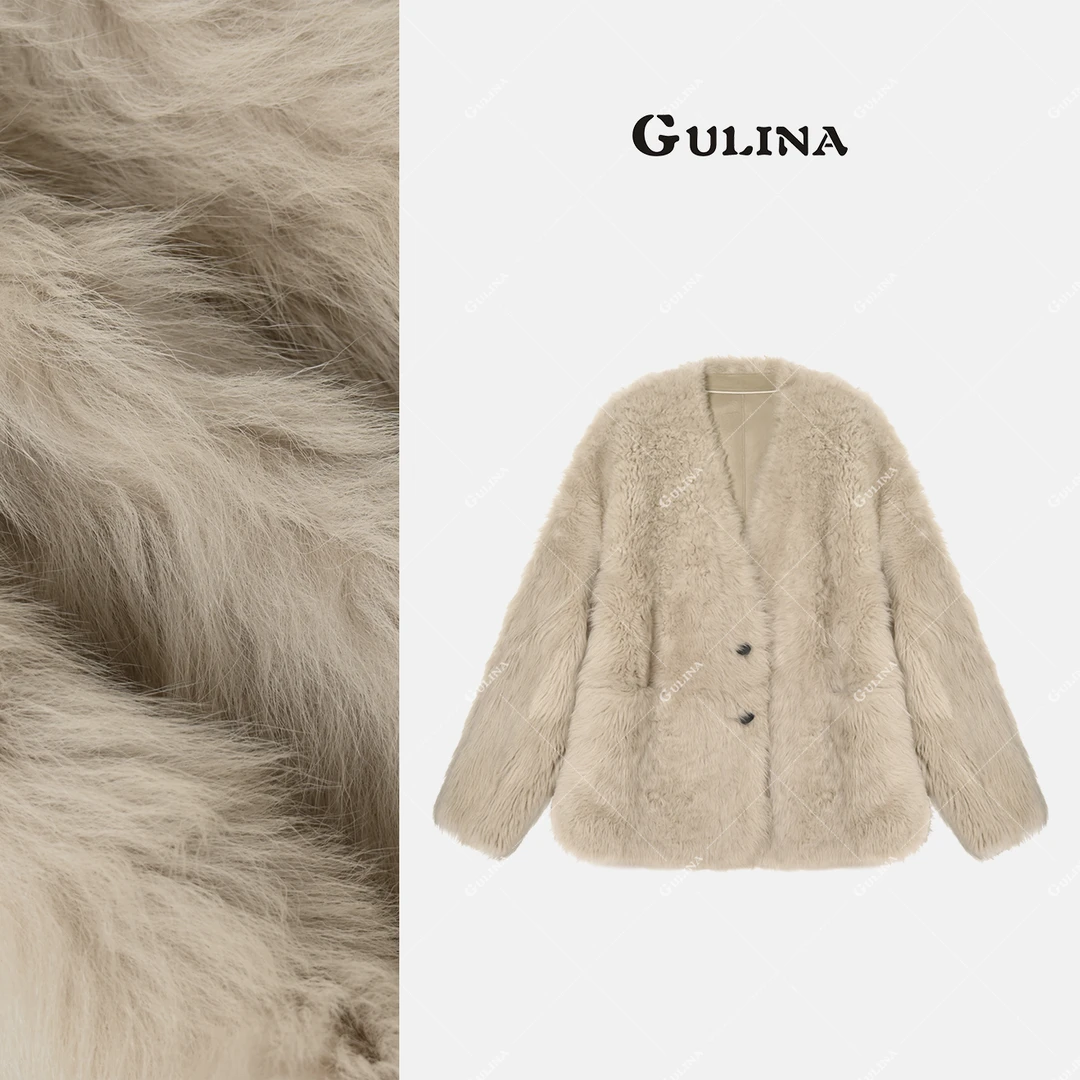 GULINA/娜姐 早秋新款欧货轻奢高级感皮草88262