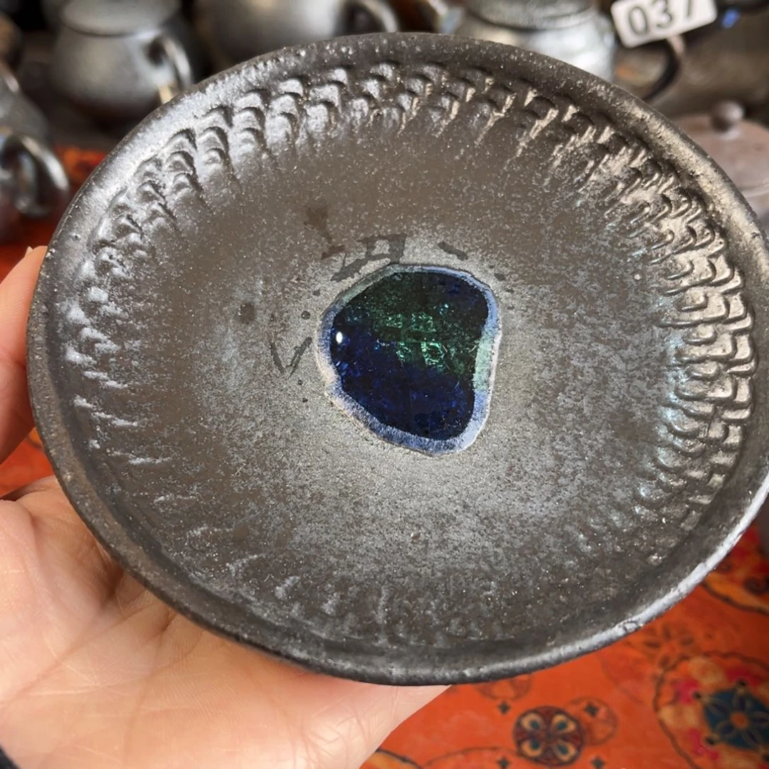 柴烧茶器主人杯杯柴烧