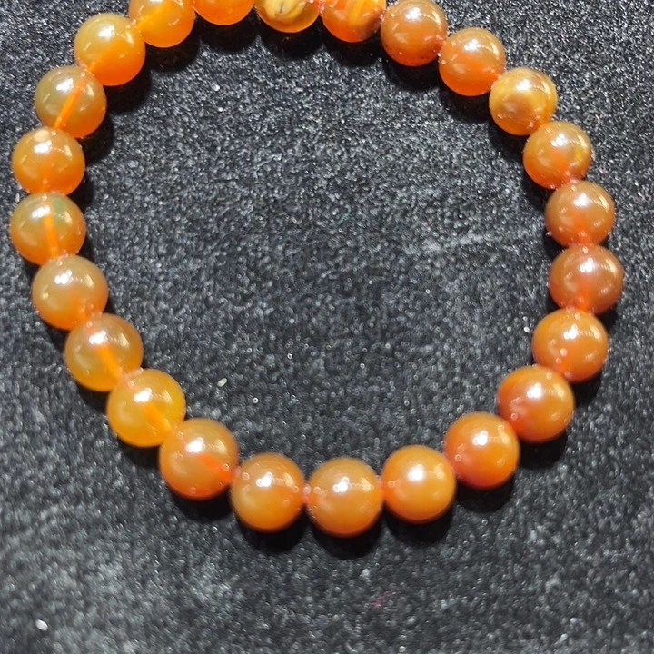 琥珀未镶嵌手链緬甸琥珀