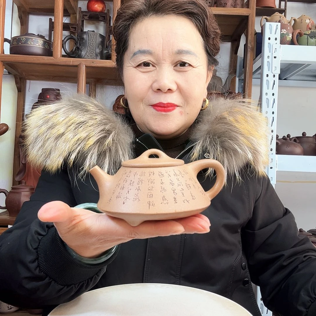 紫砂茶壶南**喆紫砂壶泡茶喝起来