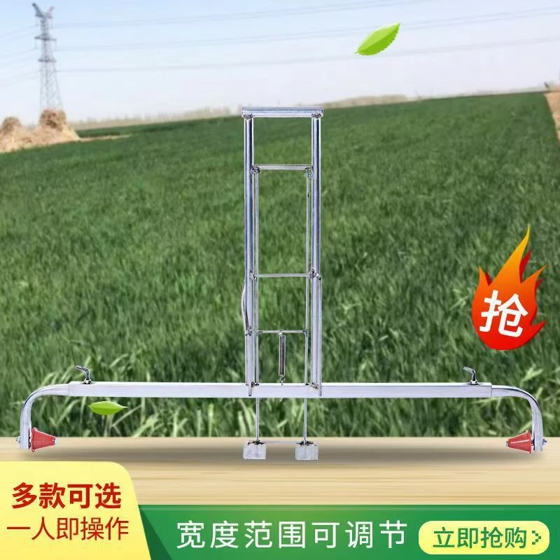 盖地膜神器工具手拉式覆膜机覆膜器铺膜机地膜覆盖机铺膜农用工具
