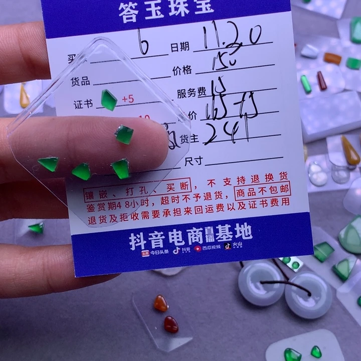 颈饰未镶嵌翡翠6****宝