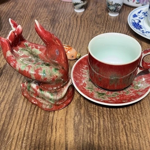 盖碗晓*牙景德镇陶瓷茶杯茶杯茶杯茶杯