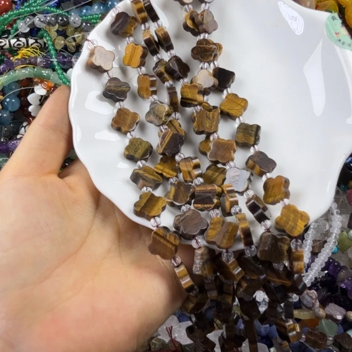 查罗石合金散珠卡14四叶草一条