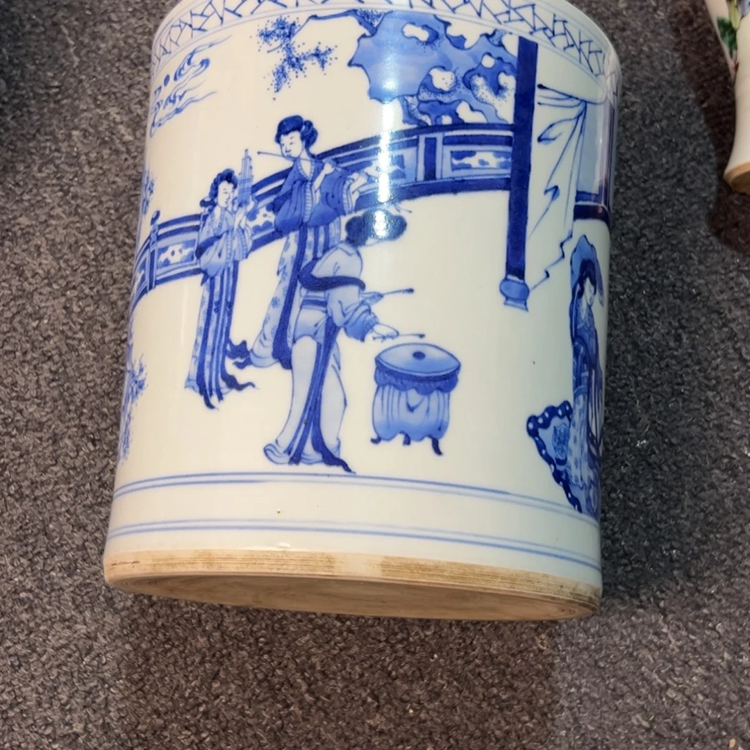 小***头青花瓷器的瓷器123456