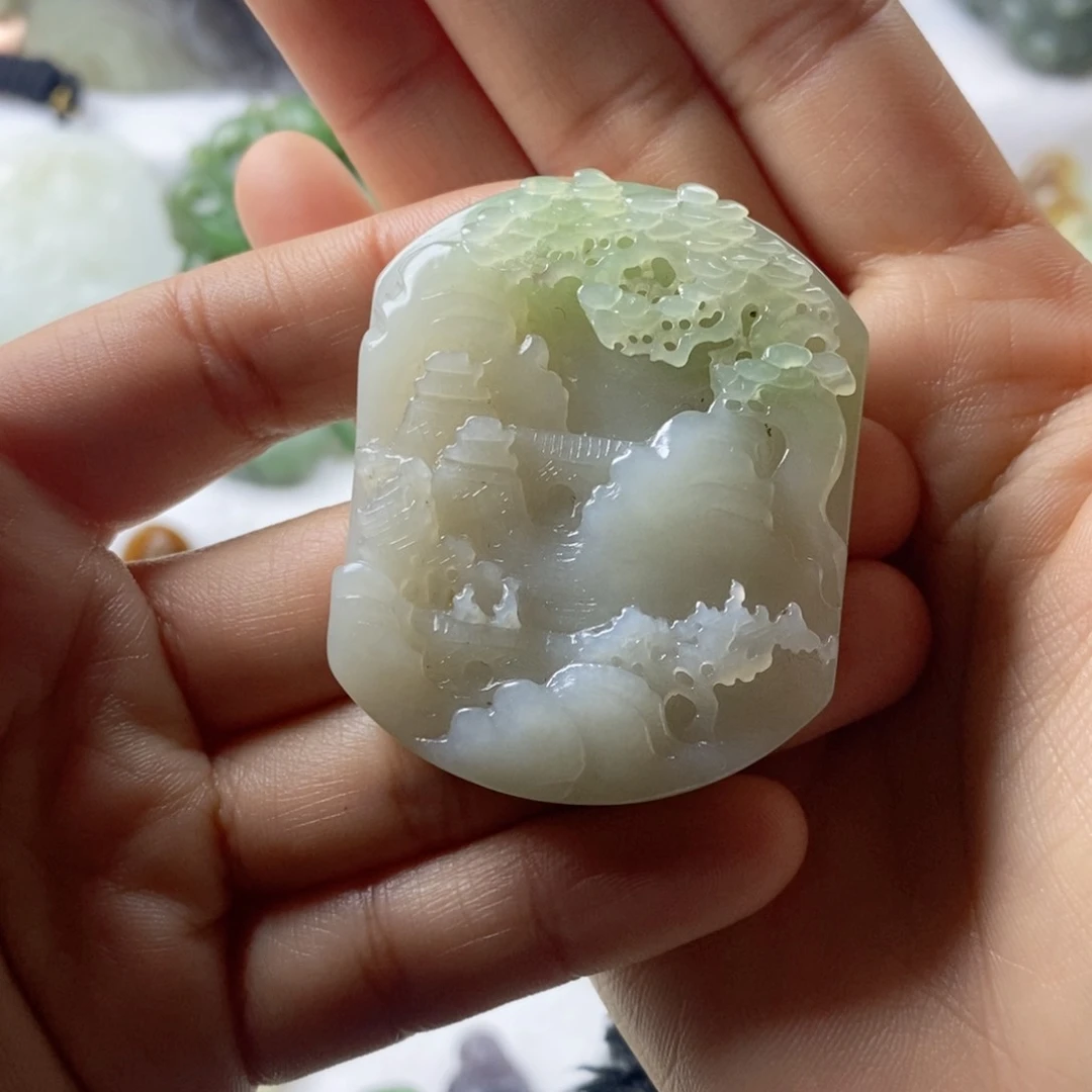 未镶嵌和田玉挂件