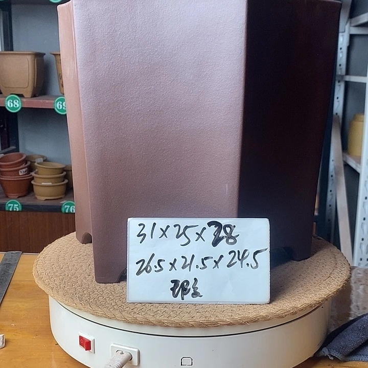 紫砂花盆瑕疵一物一拍