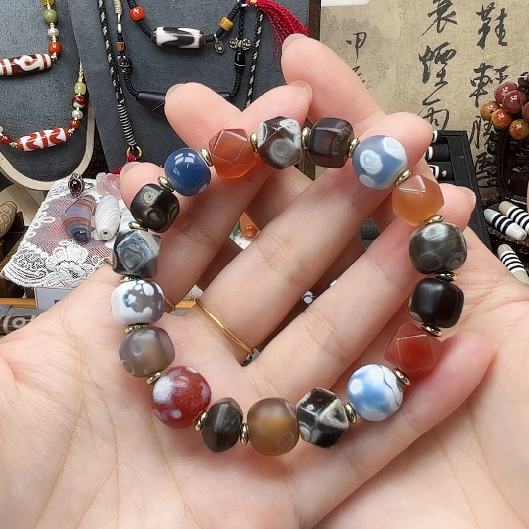 合金颈饰玛瑙/玉髓
