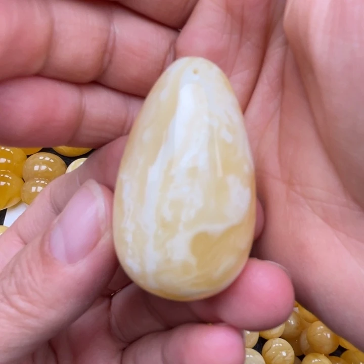 裸石蜜蜡未镶嵌蜜蜡吊坠