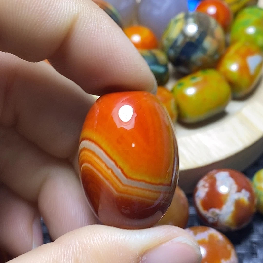 海***茉玛瑙/玉髓未镶嵌颈饰