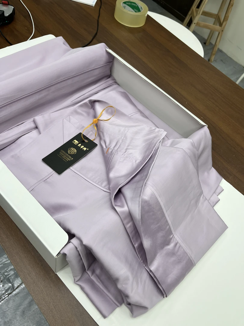 【栖锦专享】御品棉工艺款LF超细旦天丝棉80s床单床笠四件套