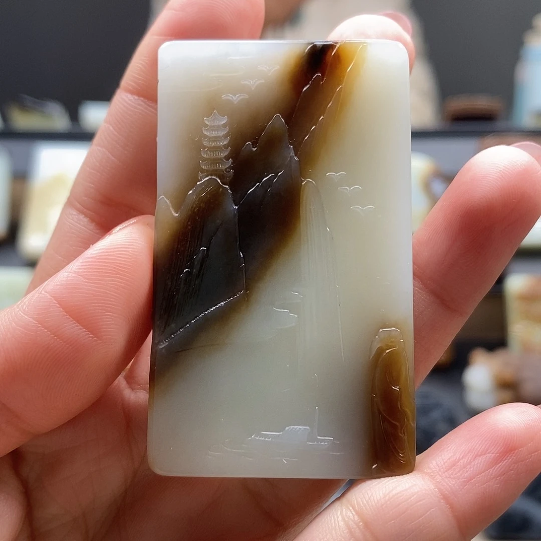 未镶嵌和田玉挂件