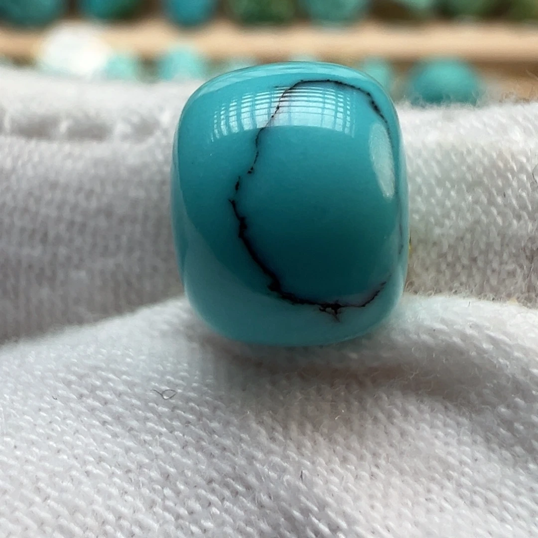 绿松石未镶嵌配饰9.4×6.4