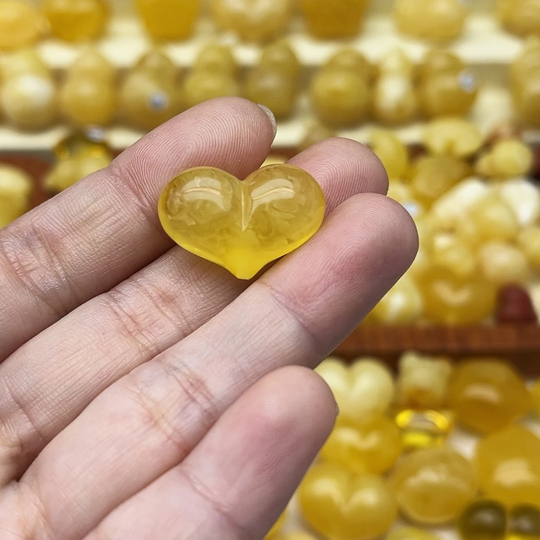 蜜蜡未镶嵌裸石天然