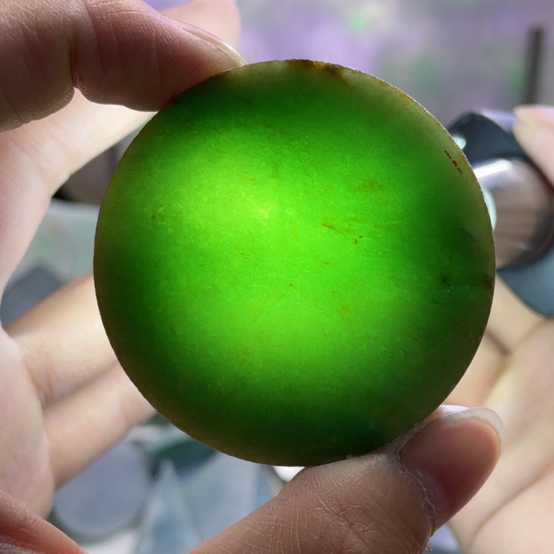 翡翠未镶嵌挂件K缅甸天然翡翠片料