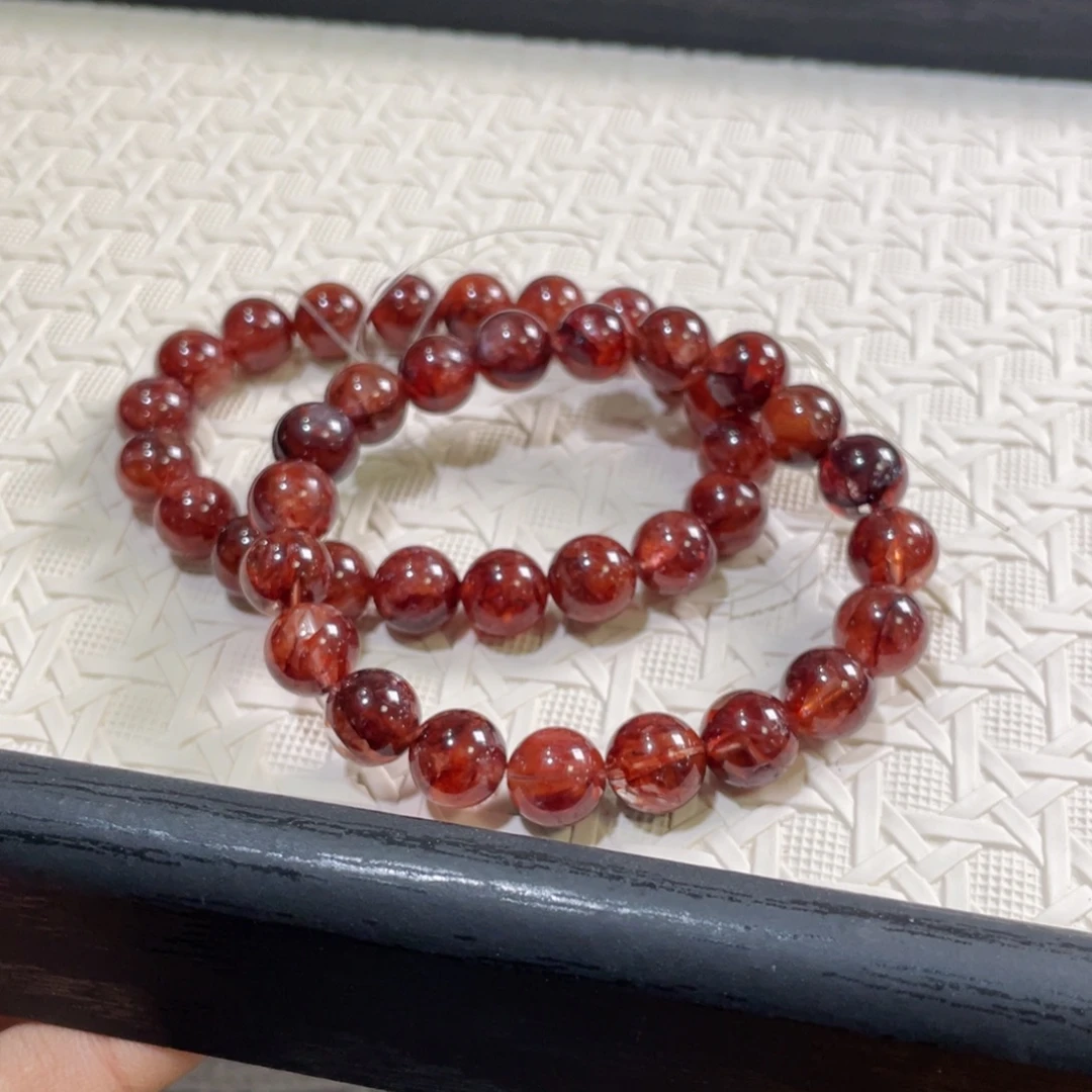 手链未镶嵌水晶虹胶花10mm