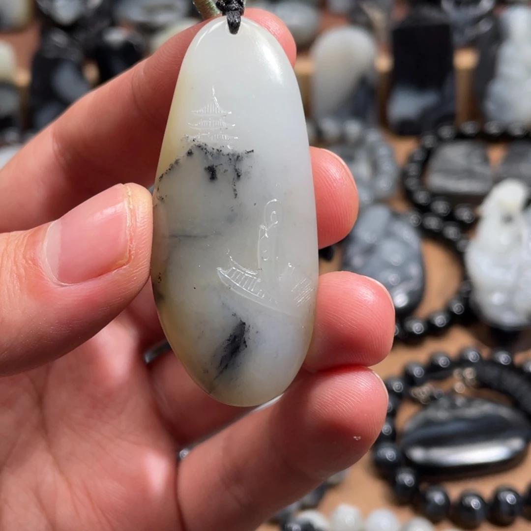 未镶嵌和田玉挂件