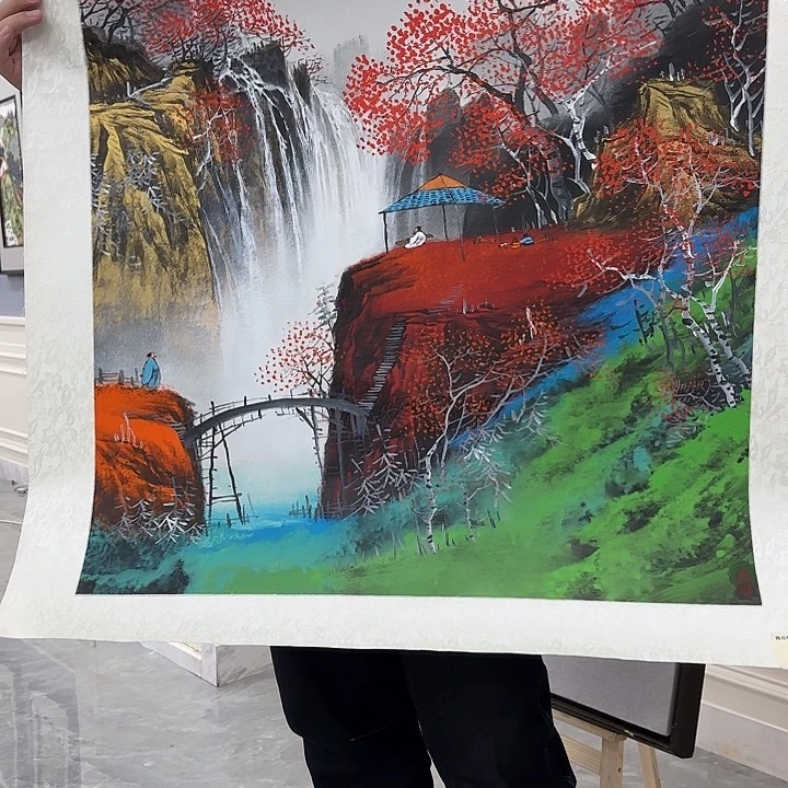 国画我是一只小小鸟地域鬼的人