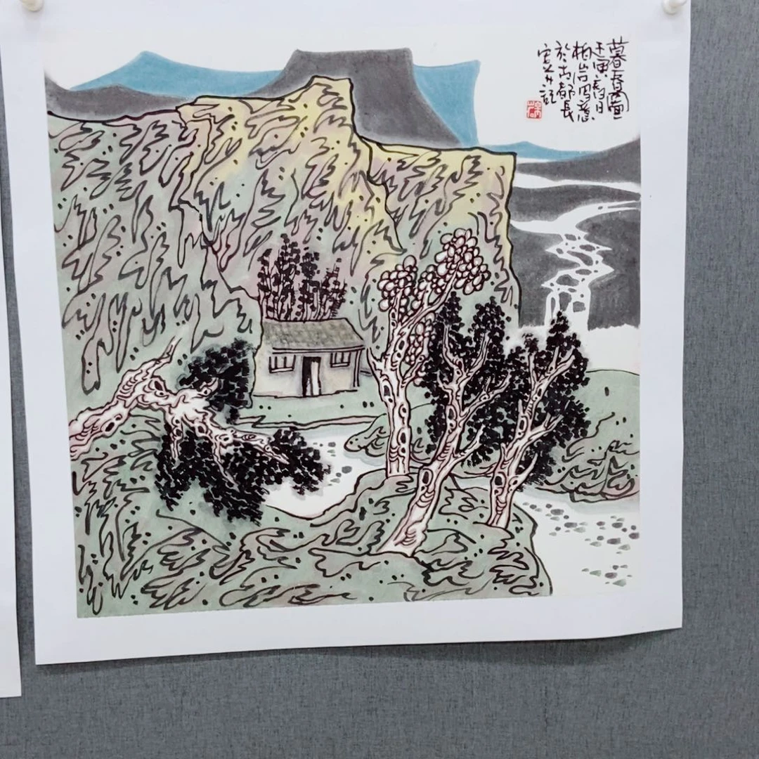 国画手写手绘国画作品40