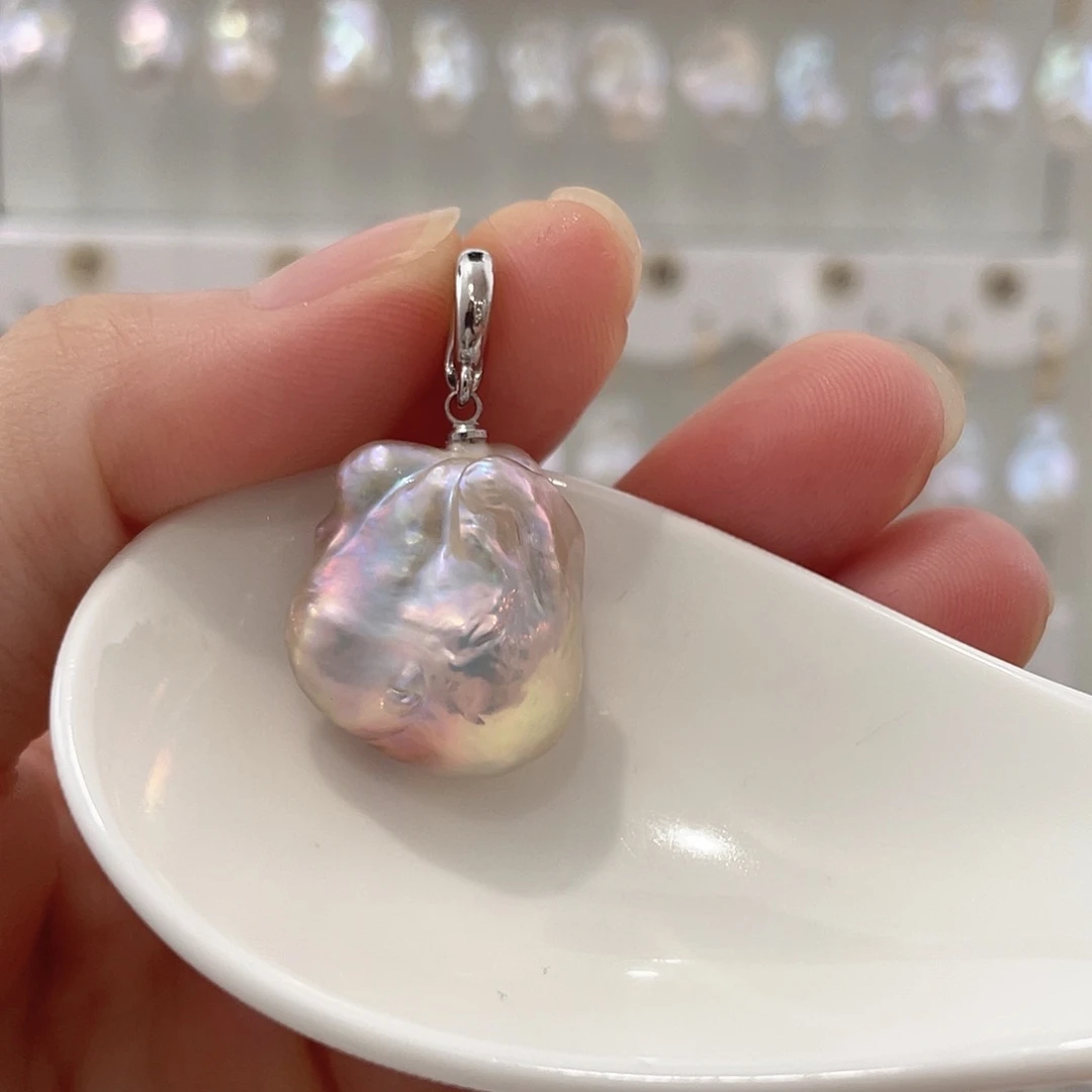 天然淡水珍珠巴洛克未镶嵌淡水珍珠