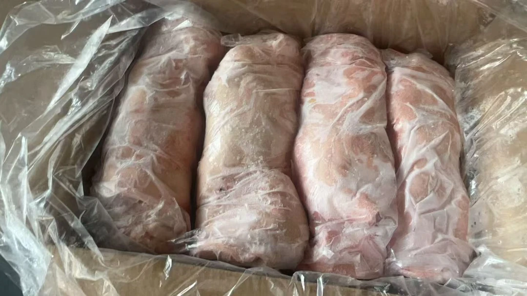 鲜冻生扒猪头肉四片装