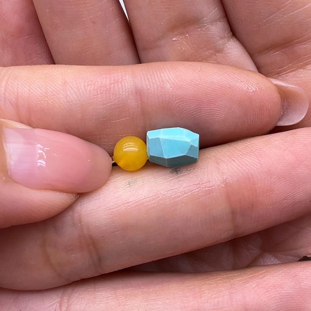 琥珀未镶嵌裸石配件