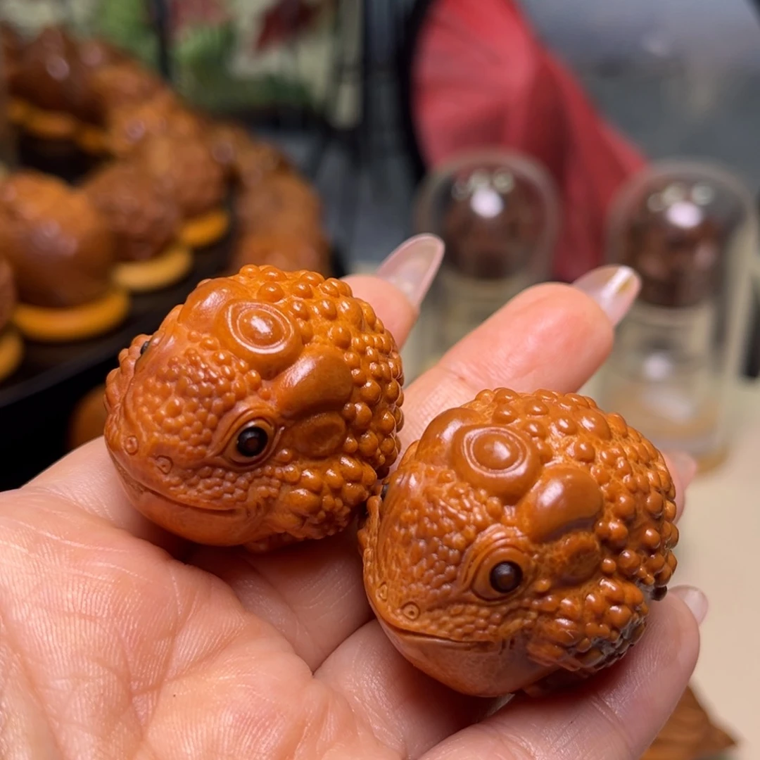 橄榄核手串/手链元宝金蟾一对