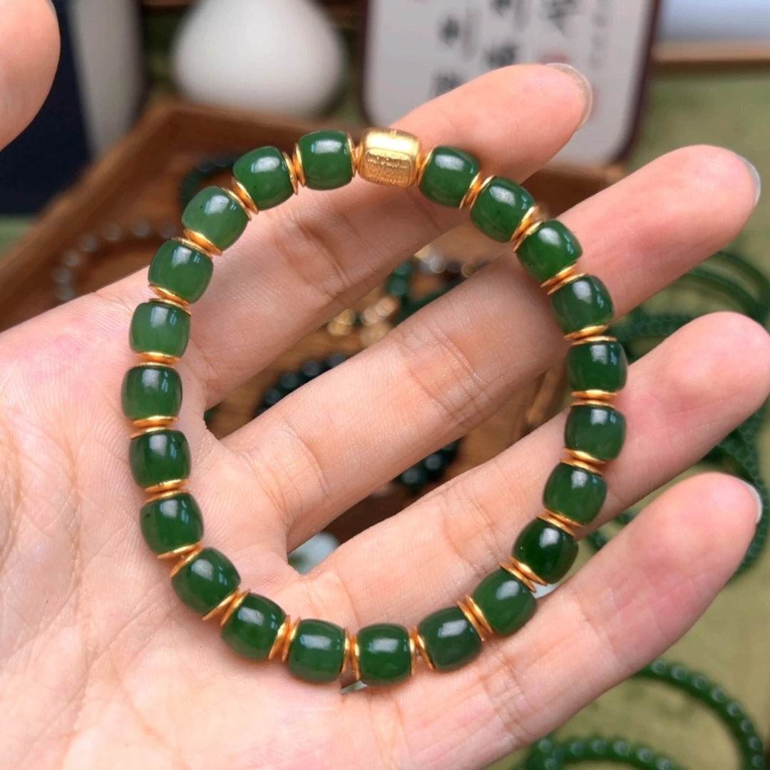 和田玉（糖玉）未镶嵌手链