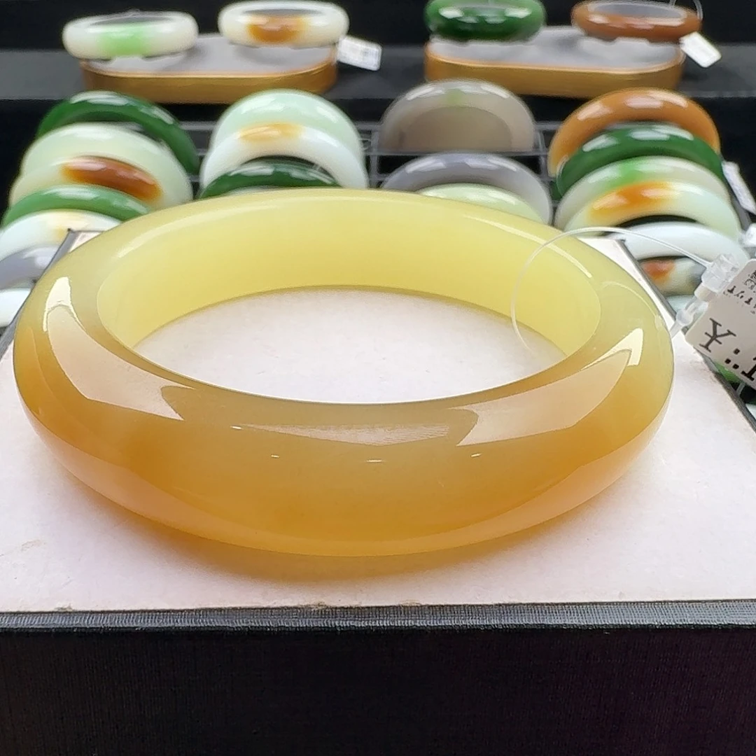 未镶嵌手镯和田玉59.7