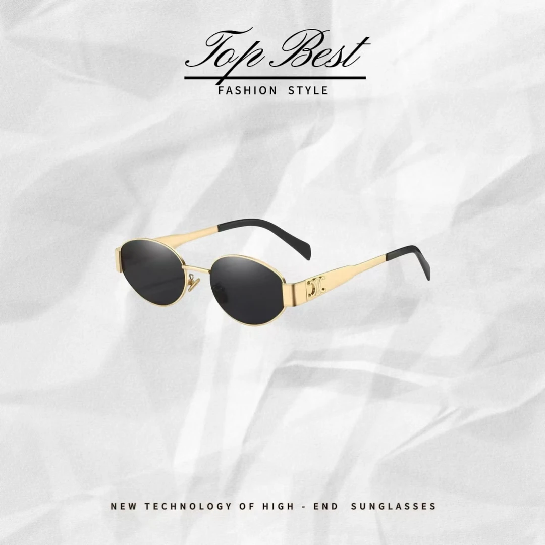 TB//【张嘉倪同款】 小脸金属边框太阳镜（收纳包）5860