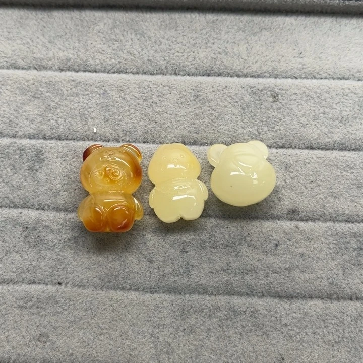 未镶嵌蜜蜡裸石天然琥珀蜜蜡配件