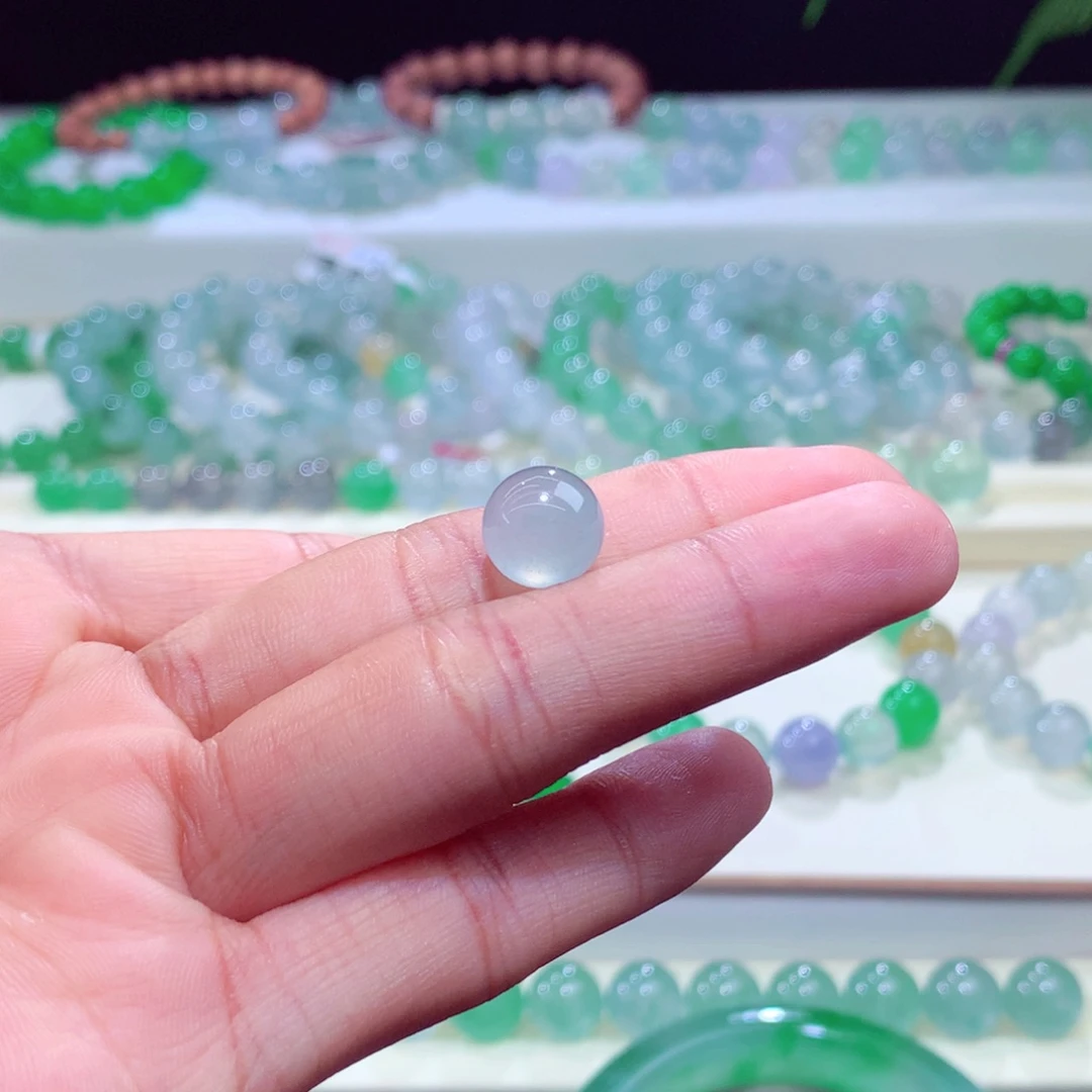 未镶嵌手串翡翠卡10