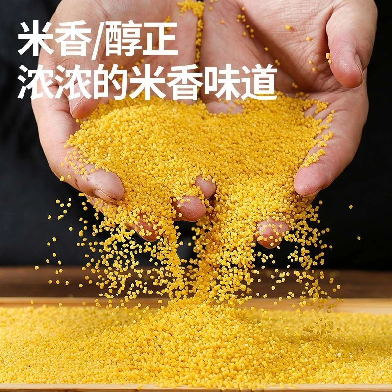 高山小米农户自种