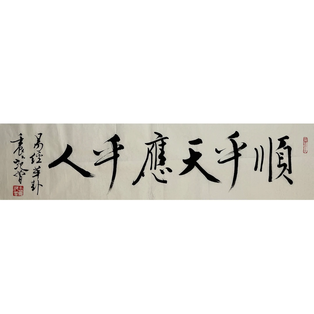 DD51范曾书法纸本水墨136×34