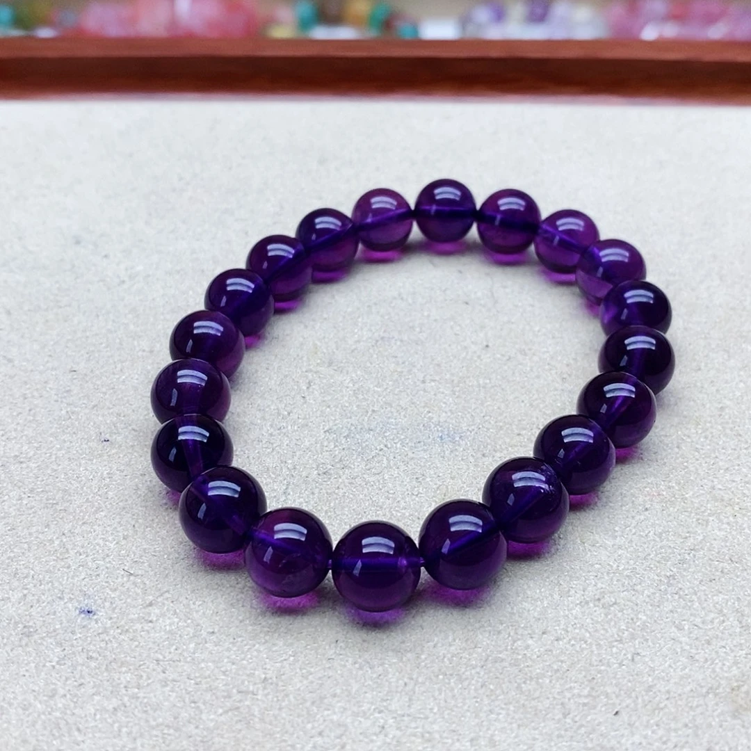 紫晶手链未镶嵌婷*婷手串012