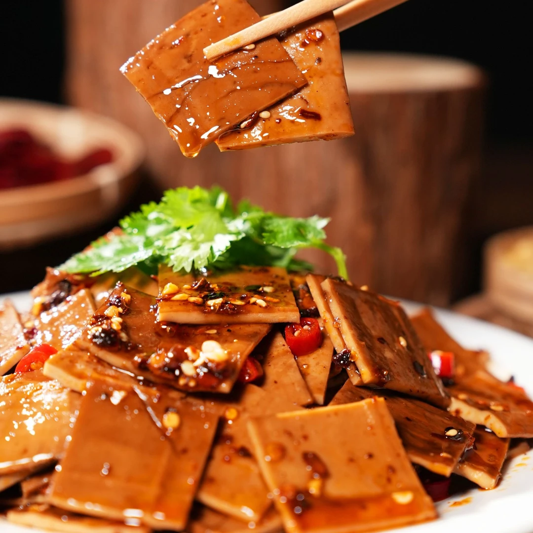 四川特产牛皮豆干五香豆腐干开袋凉拌炒菜火锅劲道下酒菜