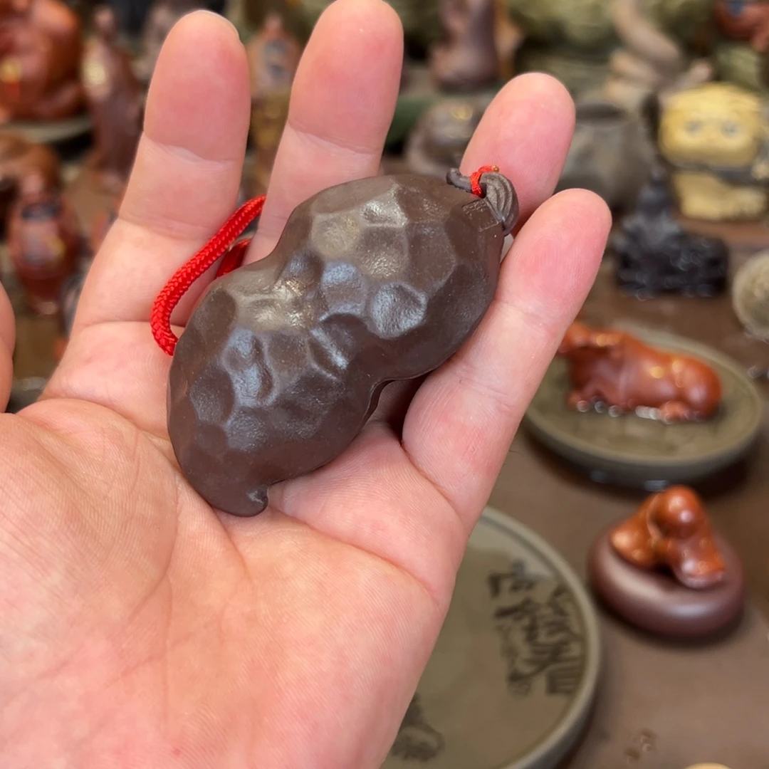 紫砂茶宠紫砂花生