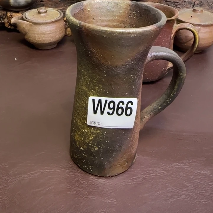 铃木美基马克杯备前烧作品容量300cc