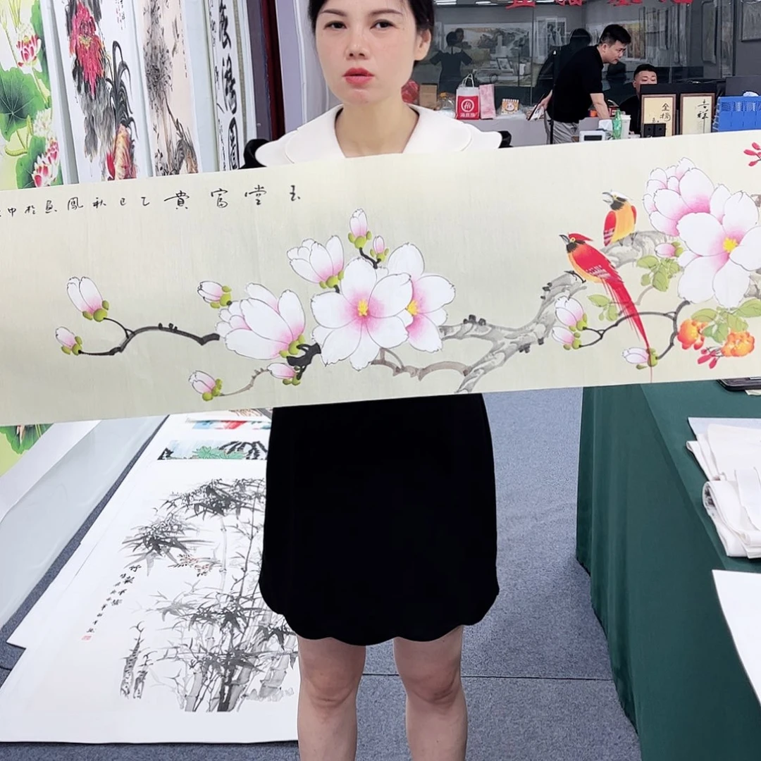 国画拾*纯手绘宣纸国画作品