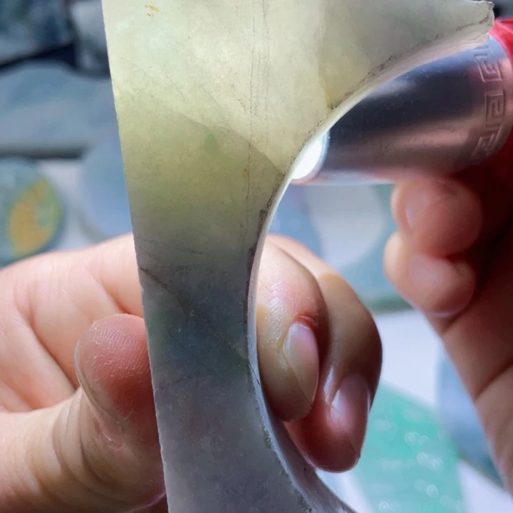 颈饰未镶嵌翡翠天然缅甸翡翠