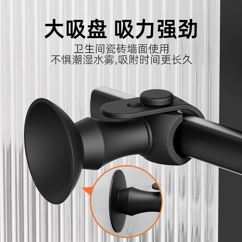 窗玻璃防撞吸盘门吸免打孔新款断桥铝保护硅胶门把手防碰撞垫缓冲