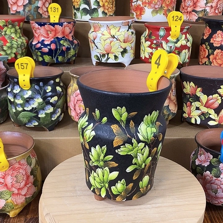 景德镇精品博采美盆12.5/17.5