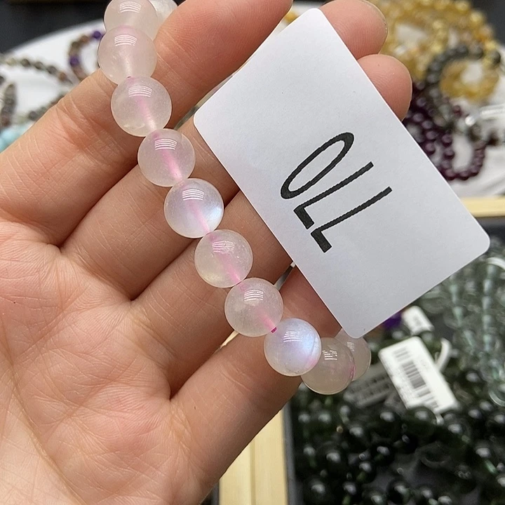 月光石手链未镶嵌手串