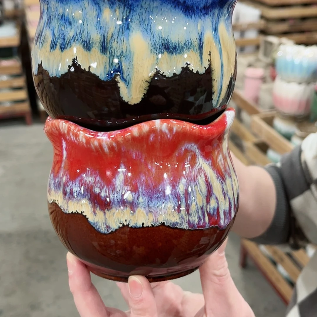 【闪购商品】陶瓷陶瓷多肉植物花盆