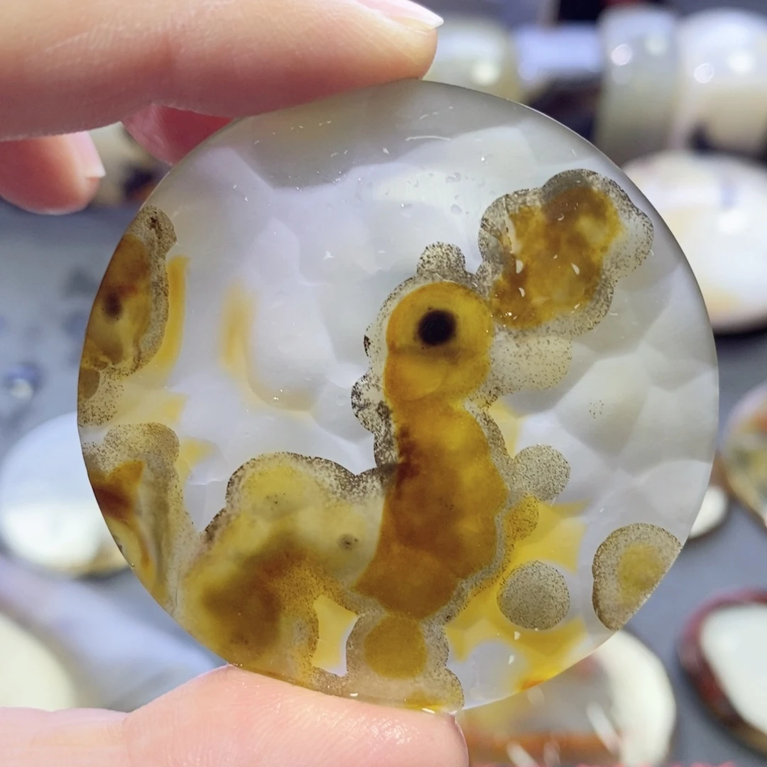 玛瑙/玉髓颈饰未镶嵌编号48