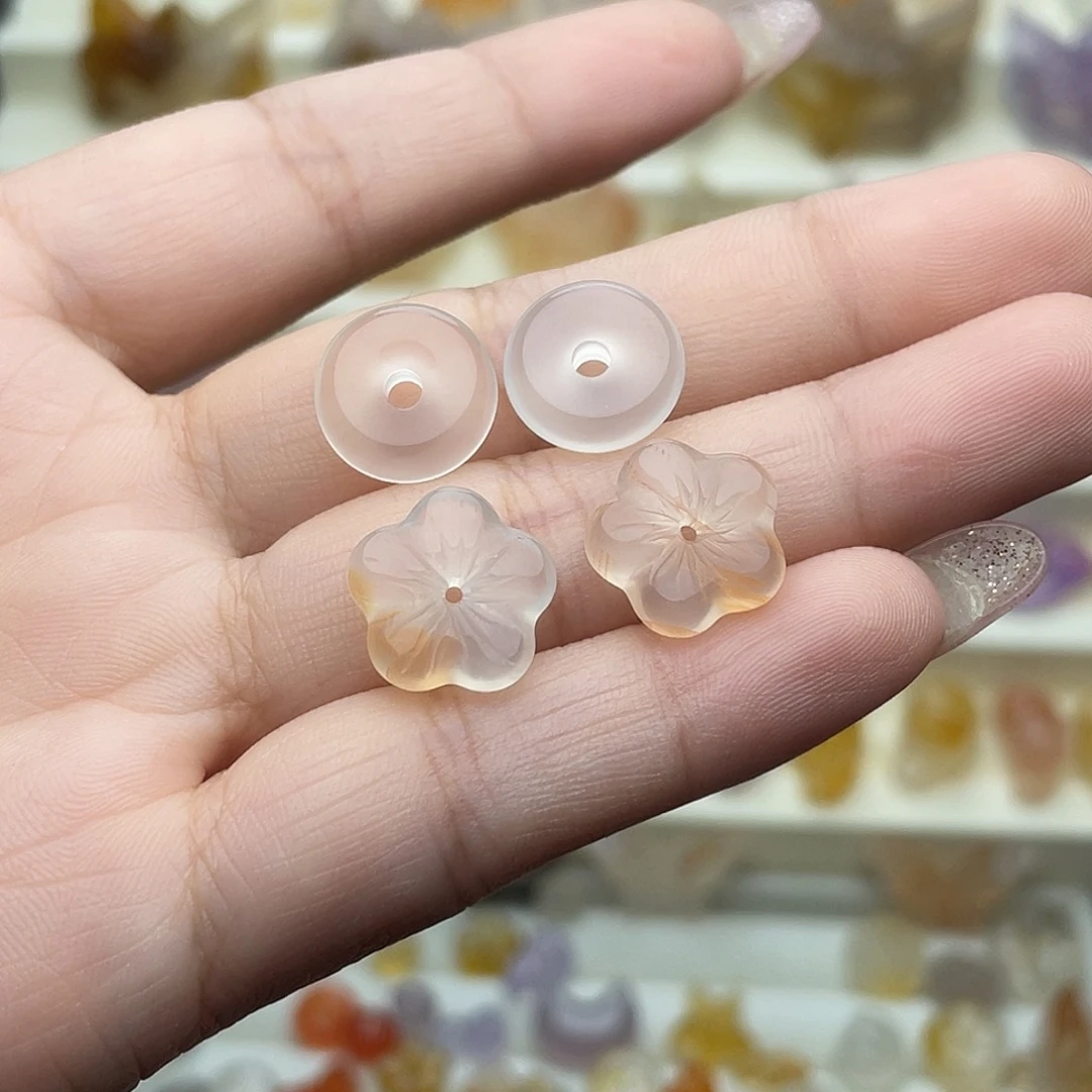 墨***子玛瑙/玉髓未镶嵌颈饰