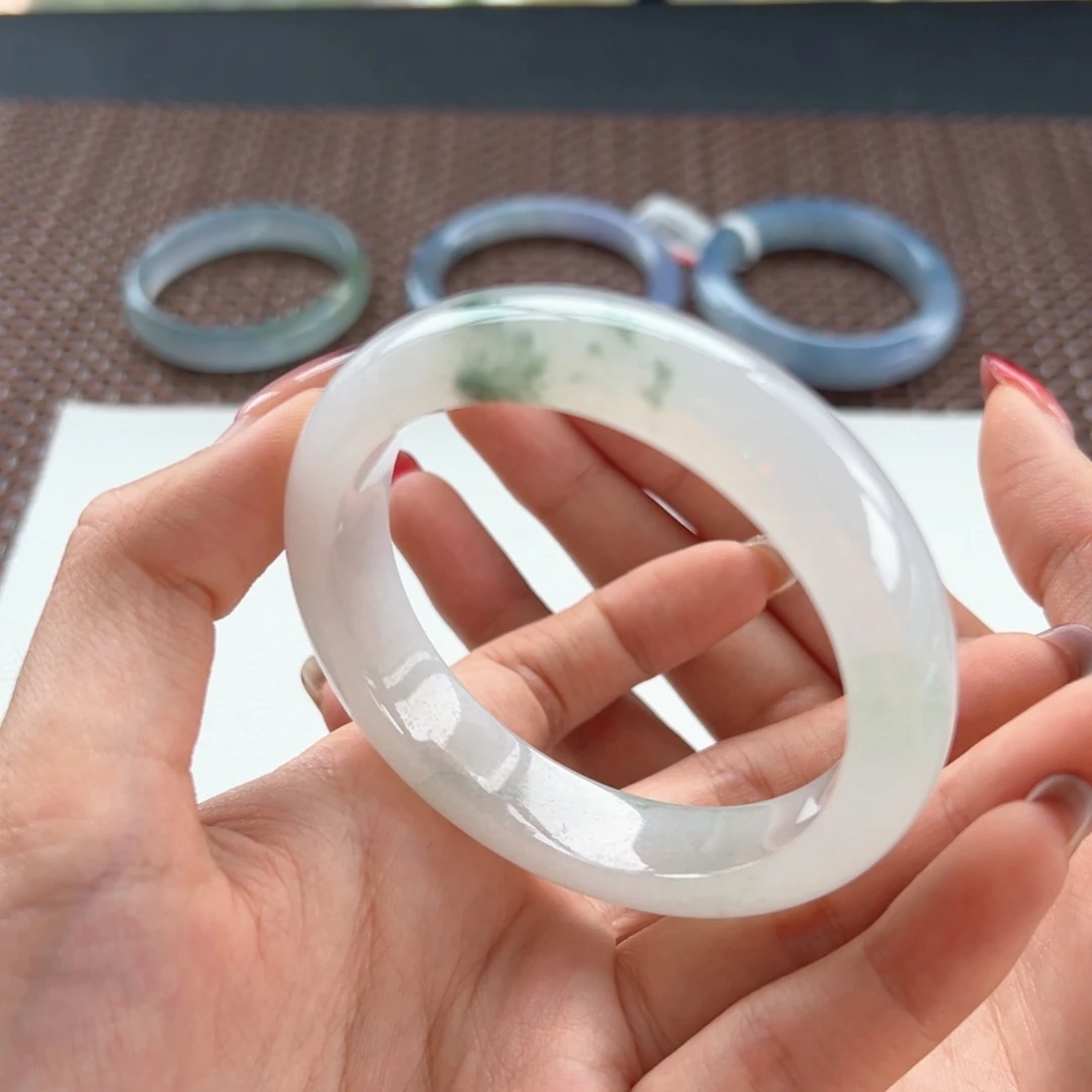 翡翠手镯未镶嵌07号 55.3