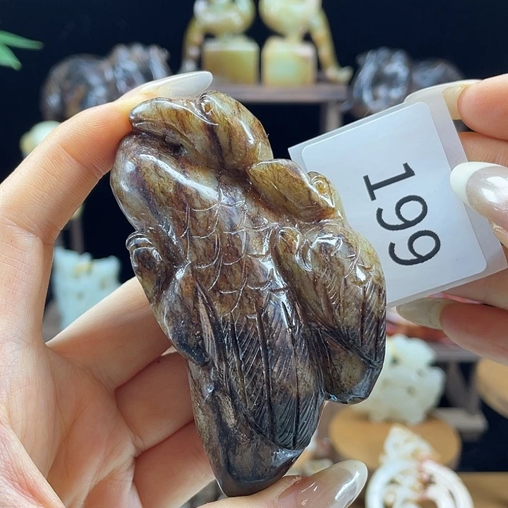 和田玉（糖玉）未镶嵌挂件