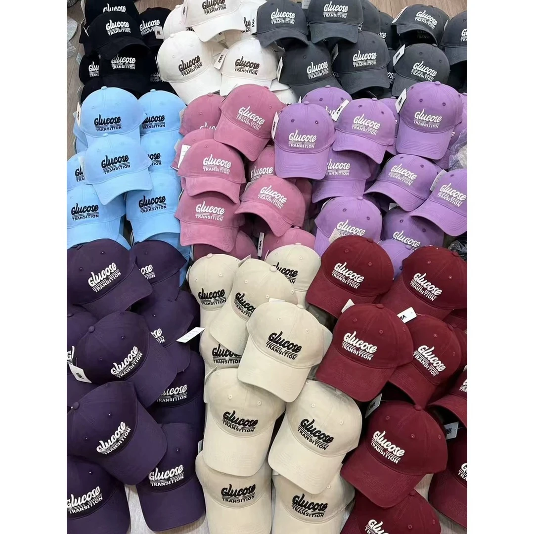 Trans休闲刺绣字母棒球帽情侣帽